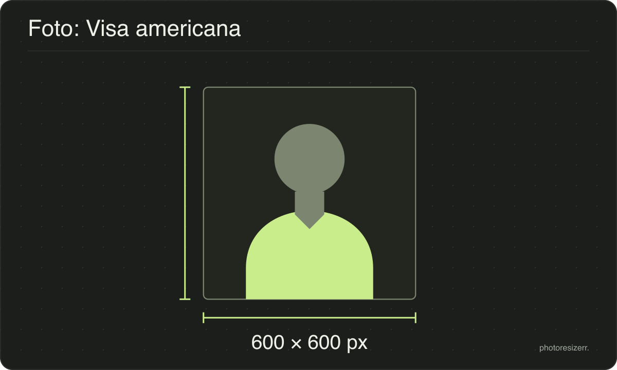 Silueta de un retrato neutro en un marco de 600 × 600 px, el tamaño de salida de esta herramienta.