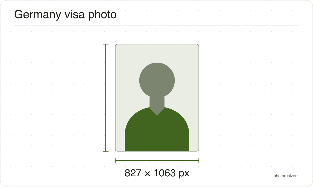 A neutral portrait silhouette in a 827 × 1063 px frame matching this tool’s output preset.