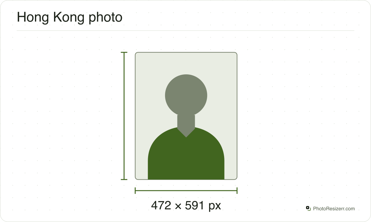 A neutral portrait silhouette in a 472 × 591 px frame matching this tool’s output preset.