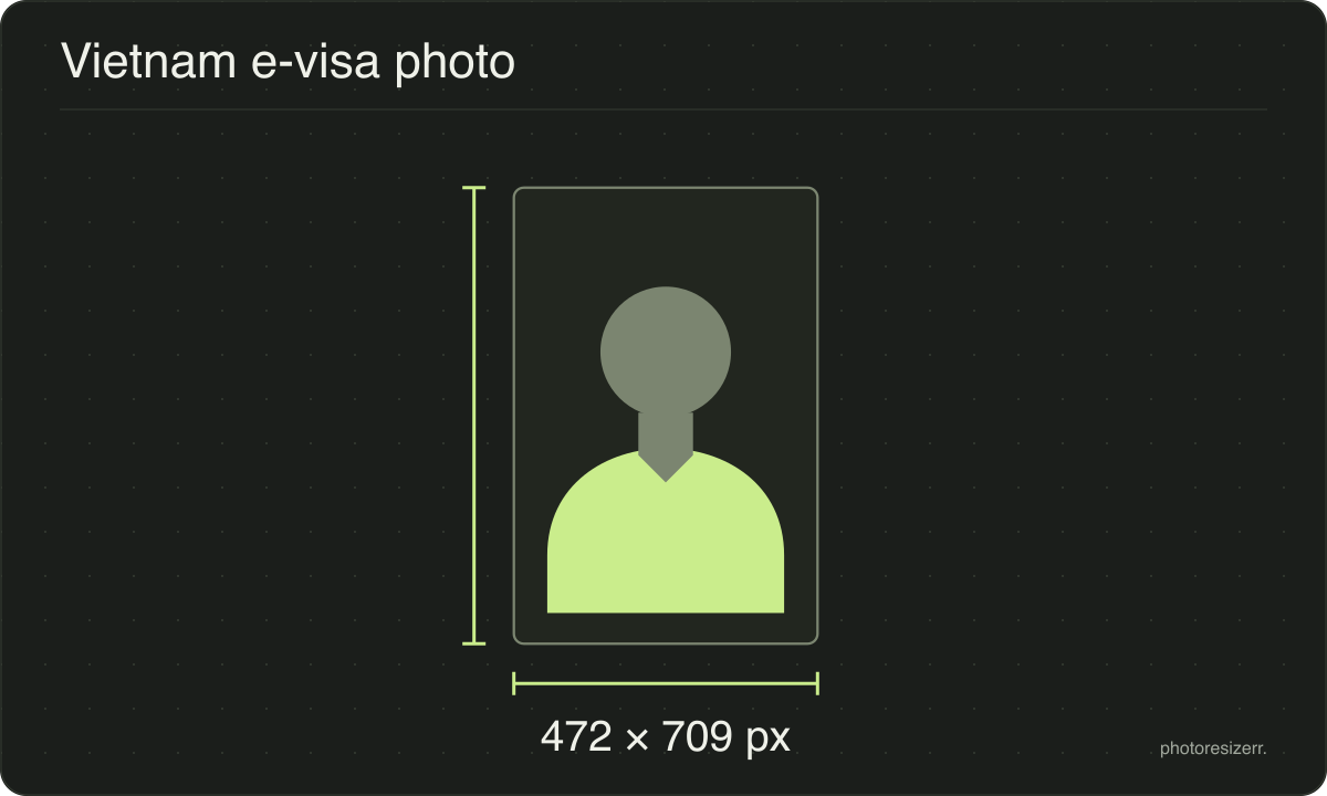 A neutral portrait silhouette in a 472 × 709 px frame matching this tool’s output preset.