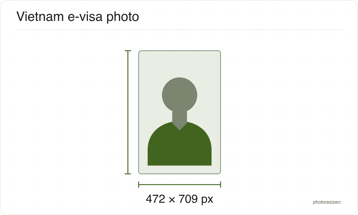 A neutral portrait silhouette in a 472 × 709 px frame matching this tool’s output preset.